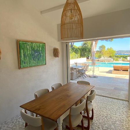 Lovely "Provence" Villa With Sea View, Private Heated Pool, Airco And Beautiful Garden Grimaud Exterior foto